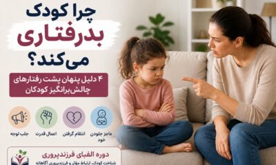 چرا کودک بدرفتاری می‌کند؟